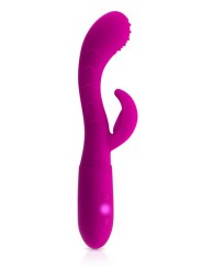 Grossiste dropshipping Yoba, vibromasseur rabbit rose point G 10 programmes rechargeable usb