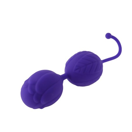 Boules de geisha violet de 2 boules fixes avec billes acier  en dropshipping de chez Dreazmy Toys