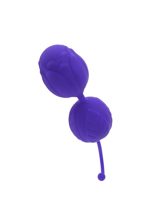 Boules de geisha violet de 2 boules fixes avec billes acier  en dropshipping de chez Dreazmy Toys