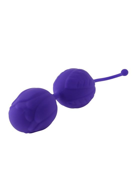 Boules de geisha violet de 2 boules fixes avec billes acier  en dropshipping de chez Dreazmy Toys