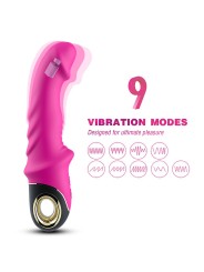 Vibromasseur G-spot usb 9 modes de vibrations puissantes très silencieux de votre distributeur DREAMY TOYS