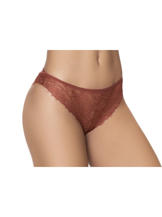 String  couleur Terracotta en dentelle sexy de la marque Mapalé en dropshipping chez CL.DIFFUSION