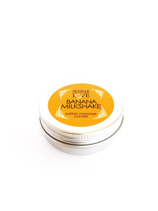 Grossiste en  dropshipping de Mini bougie de massage milshake banane de la marque de Bien-être.