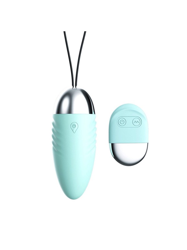 Oeuf vibrant turquoise à piles avec télécommande de chez votre distributeur en Dropshipping Dreamy Toys