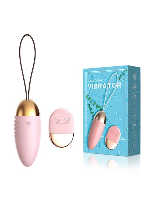 Oeuf vibrant rose à piles avec télécommande de chez votre distributeur en Dropshipping Dreamy Toys