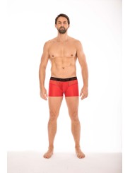 Ce Boxer, pour homme, rouge avec large ceinture Look me en dropshipping chez votre grossiste en lingerie homme.