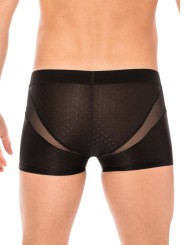 Ce Boxer noir de la gamme Tandem avec large ceinture Look me en dropshipping chez votre grossiste en lingerie homme.