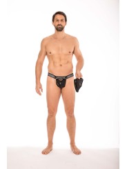 La marque de lingerie pour Homme, Lookme, vous propose ce Set 2 pièces string interchangeable.