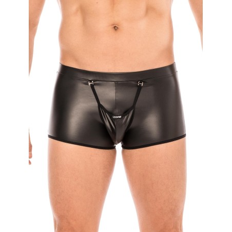 La marque Lookme, en dropshipping avec ce Boxer noir Darkside, boxer sexy.