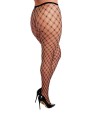 collant large maille noire sexy pour femme grand taille chez votre distributeur Dreamgirl