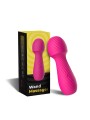 Distributeur de vibromasseur de massage rose en dropshipping avec 9 modes de vibrations, marque Dreamy Toys