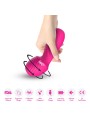 Distributeur de vibromasseur de massage rose en dropshipping avec 9 modes de vibrations, marque Dreamy Toys