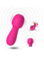 Distributeur de vibromasseur de massage rose en dropshipping avec 9 modes de vibrations, marque Dreamy Toys