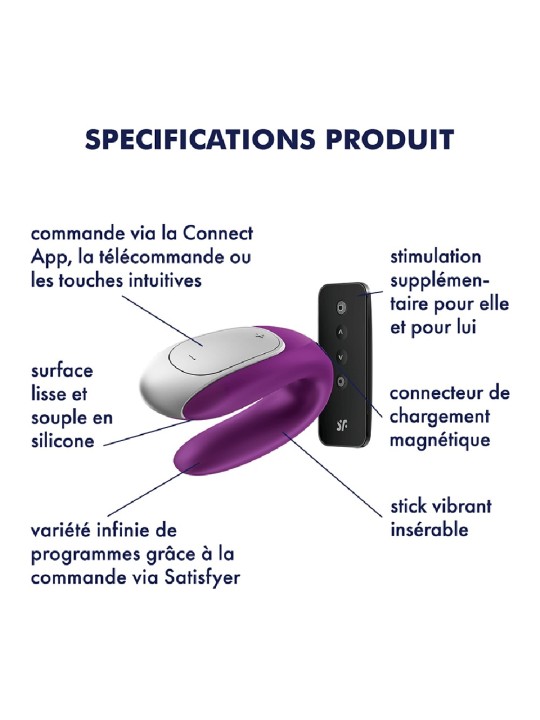 Grossiste en sextoy pour couple connecté Satisfyer