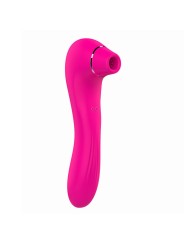 Distributeur vibromasseur 2  en 1 avec partie stimulation clitoridienne et partie vibration gode