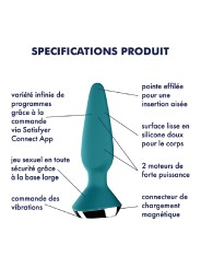 Grossiste sextoy connecté SAtisfyer plus anal USB