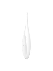 Stimulateur polyvalent pour zone ciblé blanc USB, Twirling Fun Satisfyer - CC597725