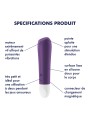 Vibromasseur violet USB Ultra Power Bullet 2 Satisfyer - CC597733