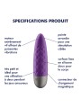 Vibromasseur violet USB Ultra Power Bullet 5 Satisfyer - CC597739