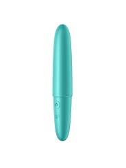 Vibromasseur turquoise USB Ultra Power Bullet 6 Satisfyer - CC597741