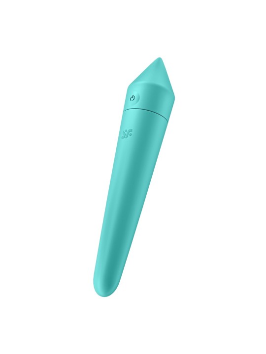 Vibromasseur connecté turquoise USB Ultra Power Bullet 8 Satisfyer - CC597744