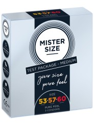 Grossiste en préservatifs par 3 de la marque Mister Size