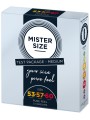 Grossiste en préservatifs par 3 de la marque Mister Size