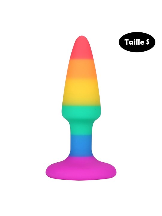 grossiste dropshipping plug anal multicolore pride pas cher