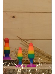 grossiste dropshipping plug anal multicolore pride pas cher