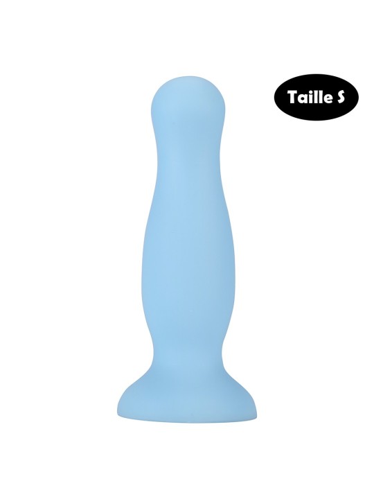 grossiste dropshipping plug anal ventouse bleu pastel pas cher