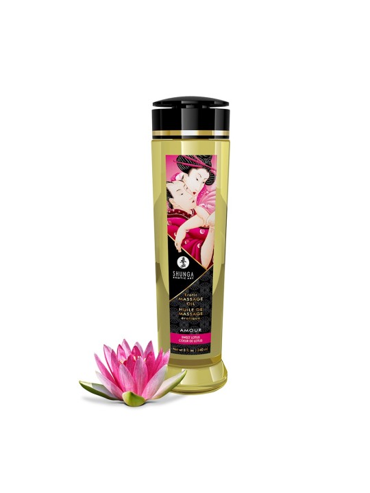 Grossiste huile massante aphrodisiaque coeur de lotus dropshipping