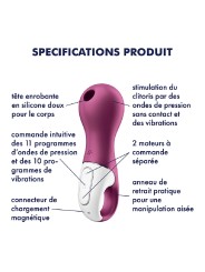 Votre distributeur Satisfyer en stimulateur air Pulsé de voyage Lucky Libra