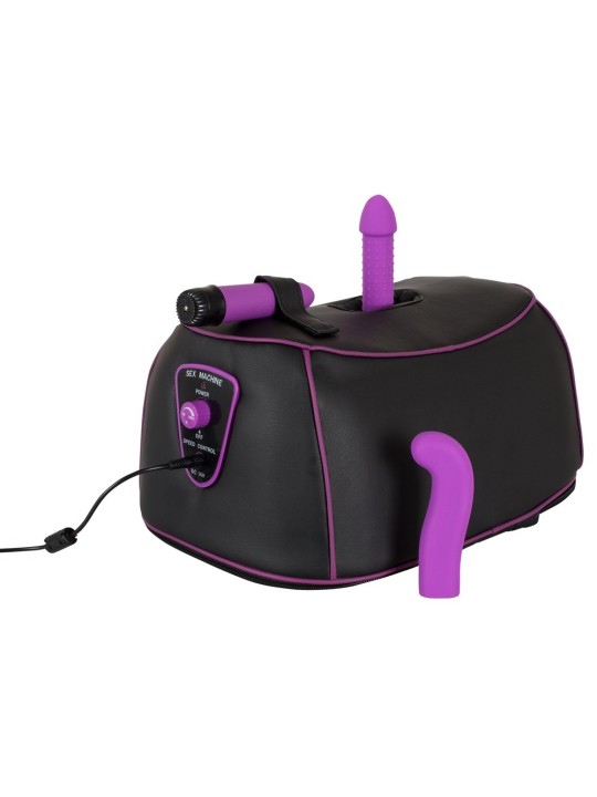 Machine avec 2 accessoires pour plaisirs sexuels, réglage des intensité en dropshippng par la marque You 2 Toys.