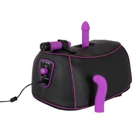 Machine avec 2 accessoires pour plaisirs sexuels, réglage des intensité en dropshippng par la marque You 2 Toys.