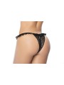 culotte ouverte en dentelle noire de la collection Mapalé, vente en dropshipping de lingerie sexy mapalé