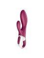 Rabbit chauffant connecté USB rouge Heated Affair Satisfyer - CC597783